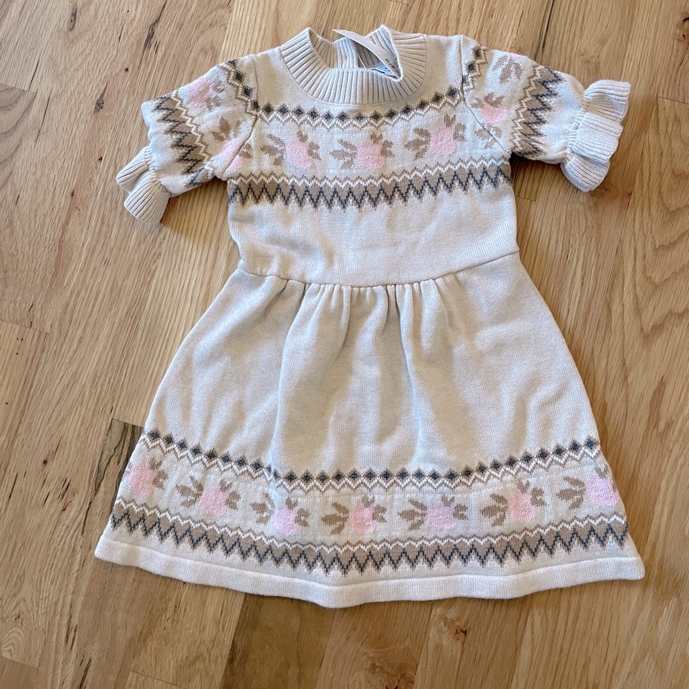 NWT Janie & Jack Sweater dress